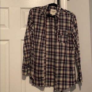 Abercrombie & Fitch plaid button up